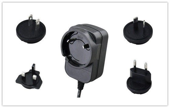 5V DC Wall Mount Interchangeable Power Adapter For Switching Supply