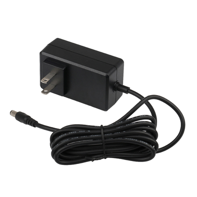 ETL Certified 24V 2A AC DC Power Adapters Black With US Plug