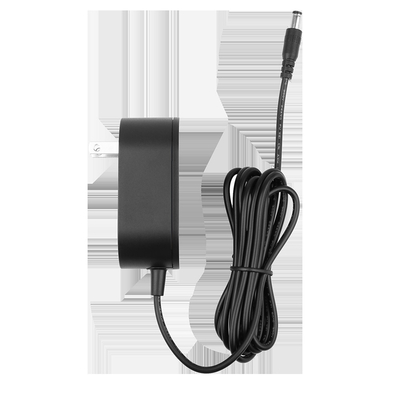 ETL1310 Standard Black 23V DC Power Supply , Wall Mounted Power Adapter 600mA